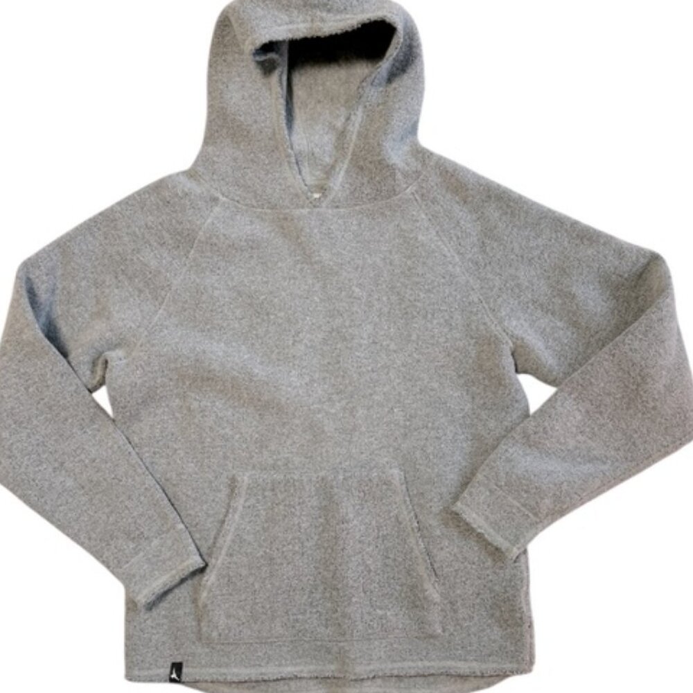 Duckworth Men’s  Powder Wool Fleece Hoodie Light Gray 💗💗💗💗💗💗💗💗